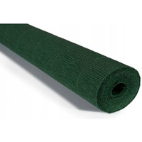 Bibu�a karbowana w�oska gruba 180g ciemna ziele� 561 Cartotecnica Rossi