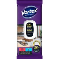 Chusteczki nawil�ane VORTEX uniwersalne extra strong z klapk� 36 szt.