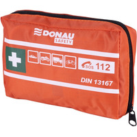 Apteczka samochodowa DONAU SAFETY materia�owa DIN13167 MINI pomara�czowa 32542211-07