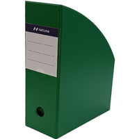 Pojemnik na czasopisma NATUNA A4 10cm jasny zielony PCV (SD-36-06)
