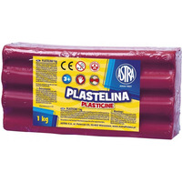 Plastelina Astra 1 kg purpurowa 303111009 ASTRA