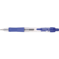 Długopis żelowy z gumowym uchwytem niebieski 7344001PL-10 DONAU