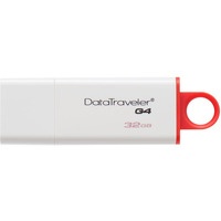 Pami USB 32GB KINGSTON 3.0 DTIG4/32GB DataTraveler white/red