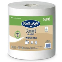 Czyściwo papierowe BulkySoft Comfort de-inked eko (1 sztuka) białe 2w. 168m, 800 odcinków; 55936
