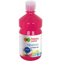 Farba TEMPERA Premium 500ml ciemnorowa HAPPY COLOR HA 3310 0500-22