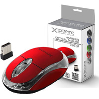 Mysz bezprzewodowa EXTREME HARRIER czerwona 3D optyczna XM105R