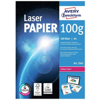 Papier foto A4 100g laser PREMIUM obustronny satynowy (500ark) 2562 AVERY ZWECKFORM