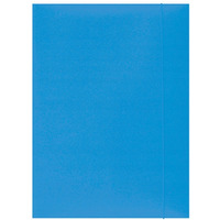 Teczka z gumką ekonomiczna NATUNA A4 (10szt) jasnoniebieska 320g