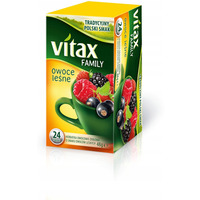 Herbata VITAX FAMILY (24 torebki) Owoce Leśne bez zawieszki