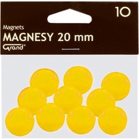 Magnesy 20mm GRAND żółte (10szt.) 130-1691 GRAND