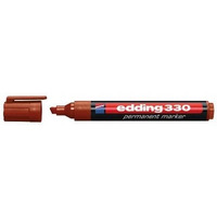 Marker permanentny 330-7 brązowy ścięta końcówka 330/007/BR ED EDDING