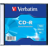 Płyta CD-R VERBATIM SLIM 700MB x52 Extra Protection 43347