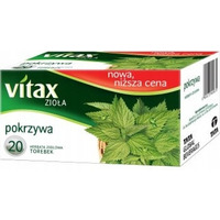 Herbata VITAX Zioa (20 torebek x 1, 5g) Pokrzywa bez zawieszki