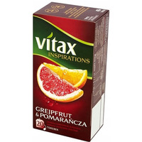 Herbata VITAX INSPIRATIONS (20 torebek*2g) GREJPFUT&POMARACZA zawieszka