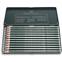 Ołówek CASTELL 9000 (12szt.) opakowanie metalowe 119065 FC FABER -CASTEL