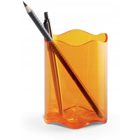 # wycofany TREND pojemnik na długopisy, pomarańczowy-prz ezroczysty 1701235009 DURABLE