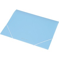 Teczka A4 z gumk EX4302 niebieska transparentna 0410-0034-03 PANTA PLAST