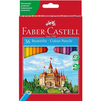 Kredki ZAMEK 36 kolorów opakowanie kartonowe 120136 FC FABER-CASTEL