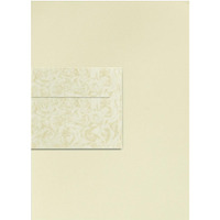 Koperta 80x160mm Pearl bia�y 150g. (10szt.) 280499 Galeria Papieru