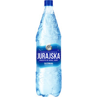 Woda mineralna JURAJSKA 1,5L (6szt) gazowana