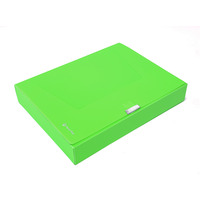 Teczka A4 BOX PP NEON ZIELONY 0410-0090-04 PANTA PLAST