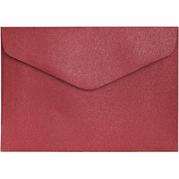 Koperta C6 Pearl czerwony (10szt.) 280238 Galeria Papieru