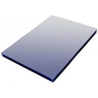 Okładka foliowa do bindowania A4 NATUNA niebieska przezroczysta 0, 20mm (100szt)
