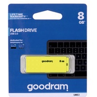 Pamięć USB GOODRAM 8GB UME2 żółty USB 2.0 UME2-0080Y0R11