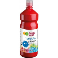 Farba TEMPERA Premium 1000ml czerwona HAPPY COLOR 3310 1000-2