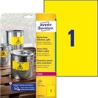 Etykieta ZF 210x297mm L6111-20 ��te poliester (20) AVERY ZWECKFORM