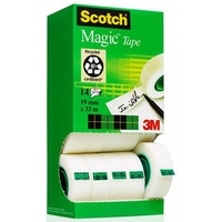 Taśmy Scotch Magic 19x33m 12+2 w kartonowym podajniku rolki 8-1933R14 3M