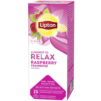 Herbata LIPTON RELAX (25 kopert *2,5g) 62,5g owocowa - Malina