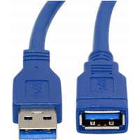 Kabel przeduacz USB A/M -> USB A/F USB 3.0 1, 5m niebieski RETOO E391/USB310
