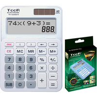 Kalkulator dwuliniowy TR-1223DB-W biay TOOR 120-1900