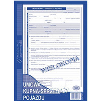 650-1 Umowa kupna - sprzeday pojazdu MICHALCZYK&PROKOP A4 40 kartek