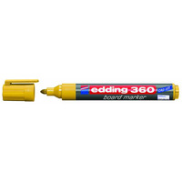 Marker do tablic żółta okrągła końcówka 1.5-3mm 360/005/Z EDDING