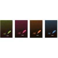 Brulion A5 160k kratka 90g. twarda oprawa POLIGRAF