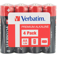Bateria VERBATIM Premium Alkaline AA/LR6 1, 5V alkaliczna taca (4szt) (49501)