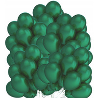 Balony 12' METALLIC zielony (100) 170-1585 KW TRADE