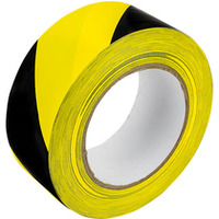 Ta�ma ostrzegawcza czarno-��ta 48x50m GRAND 130-1960