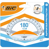 K�tomierz przezroczysty PROTRACTOR 12cm 9926551 BIC