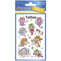 Naklejki tatuaże dla dzieci WRÓŻKI 56768 Z-DESIGN KIDS TATTOO AVERY ZWECKFORM