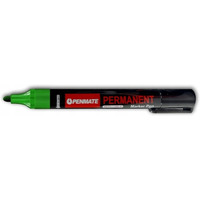 Marker permanentny zielony okrgy TT8611 PENMATE