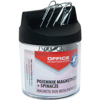 Spinacze okrge 26mm w pudeku magnetycznym (100szt.) OFFICE PRODUCTS 1884421-99