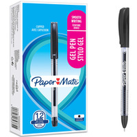 Długopis żelowy JIFFY 0.5mm czarny 2084375 PAPREMATE