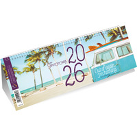 Kalendarz ze spiralką poziomy PLAŻA T-100-2-25 Michalczyk i Prokop