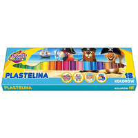 Plastelina 18 kolorw Sweet Colours KOMA-PLAST