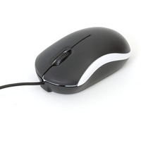 Mysz OMEGA optyczna 3D 1000dpi USB Value Line V2 czarno-biała (43212)