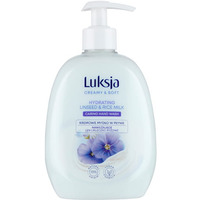 Myd�o w p�ynie z dozownikiem LUKSJA 500ml LINSEED/ Len i mleczko ry�owe