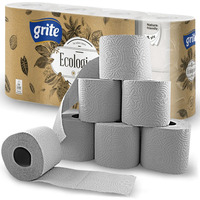 Papier toaletowy GRITE Ecological (8 rolek)3 warstwy 135 listkw